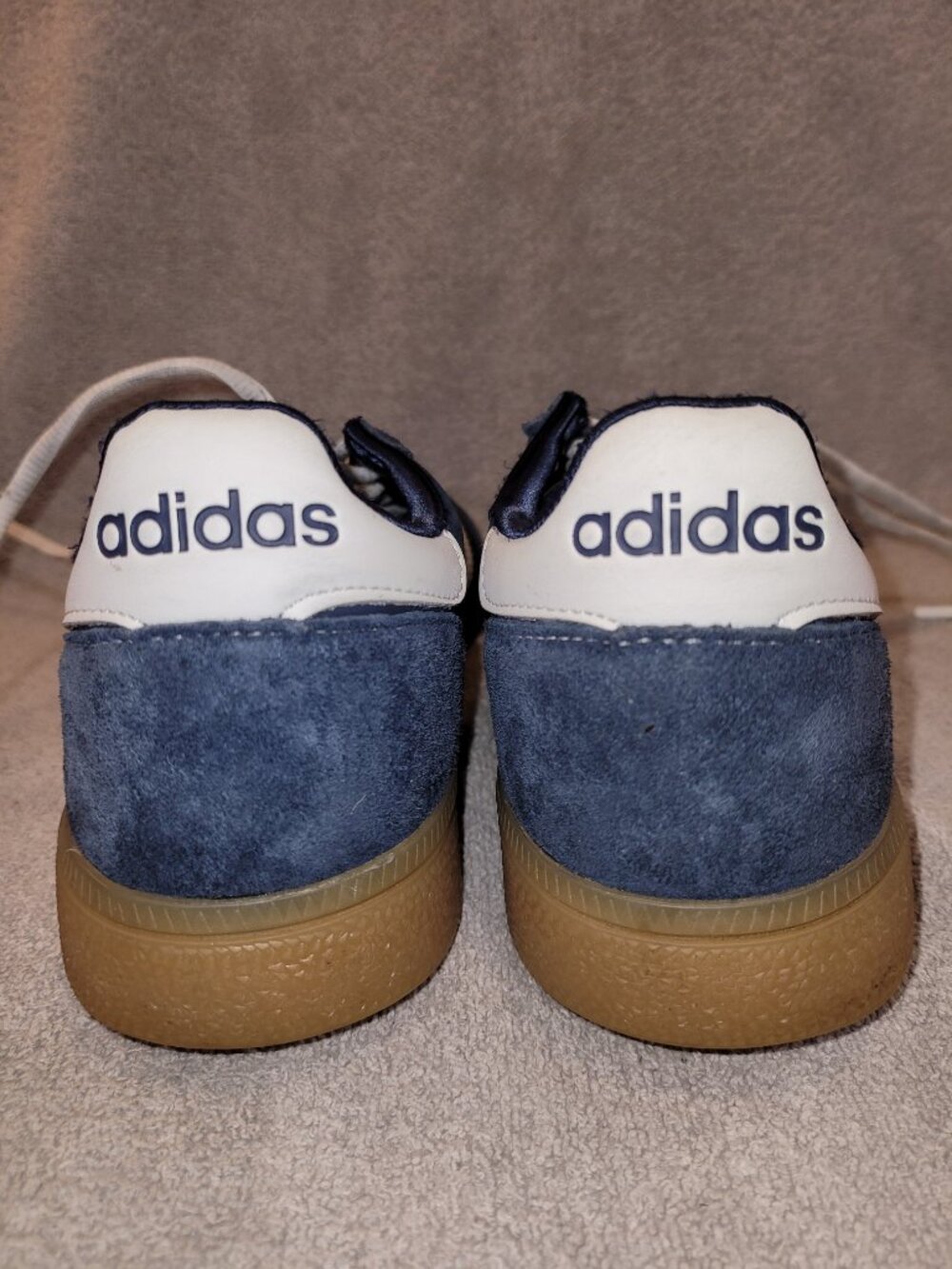 Adidas Spezial Size 6.5 Sporty n Rich Blue White Tan Sneakers JP7066 (#2386) - Picture 15 of 16